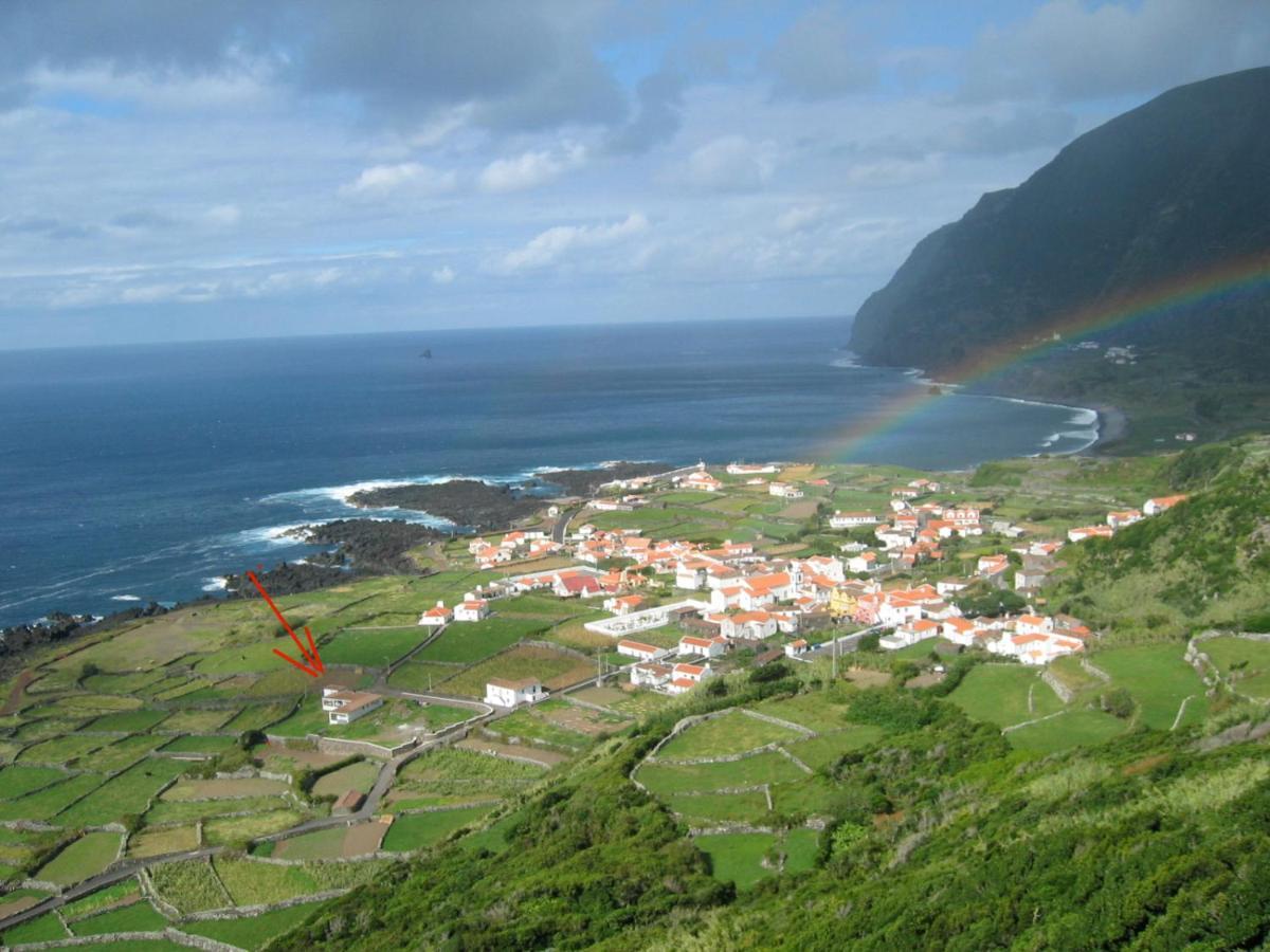 Casa Atlantida - Sea front Villa Faja Grande Bagian luar foto